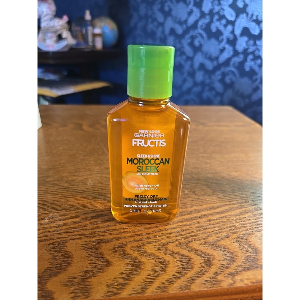Garnier Fructis Sleek & Shine Hair Oil, 3.75 fl oz(L1) Lot Of 2